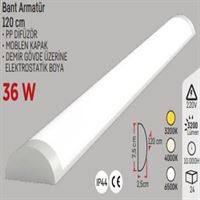 36W YATAY BANT ARMATÜR 120CM 4000K 1